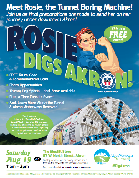 Rosie Digs Akron